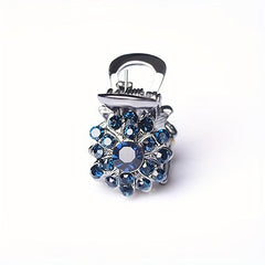 Vintage Rhinestone Hair Claw Small Hair Clip for Women