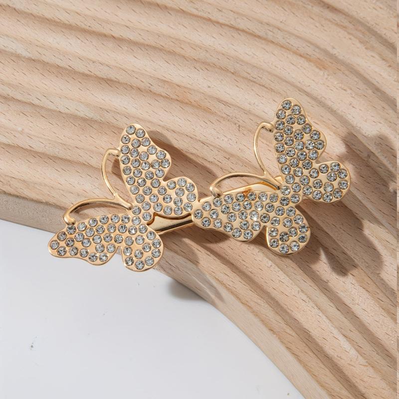 Alloy Rhinestone Hair Clip for Women Girls Wedding Hair Clip