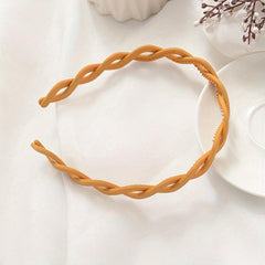 Wavey Hair Hoop Non Slip Headband Hair Accessories for Women Girls