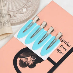 4pcs No Crease Hair Clip for Hair Styling Women Girls Hair Clip