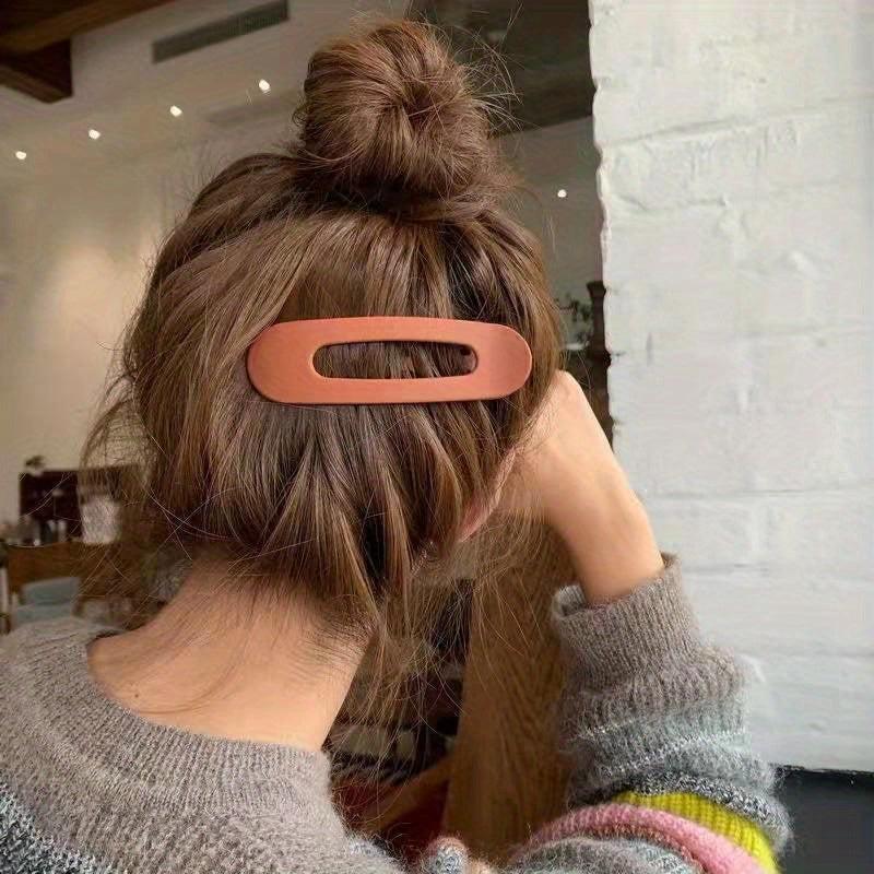 French Hair Clips For Thick Hair Large Side Slide Hair Clips Women Girls