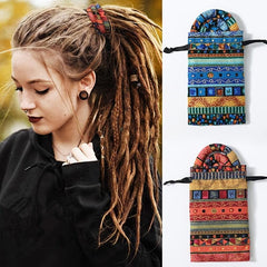 Colorful Spiral Lock Hair Tie Dreadlock Accessory