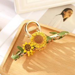Boho Sunflower Hair Claw Clips for Women Girls
