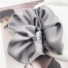 Soft Satin Hair Scrunchies Ponytails Holder Elastic Hair Bands Hair Accessories