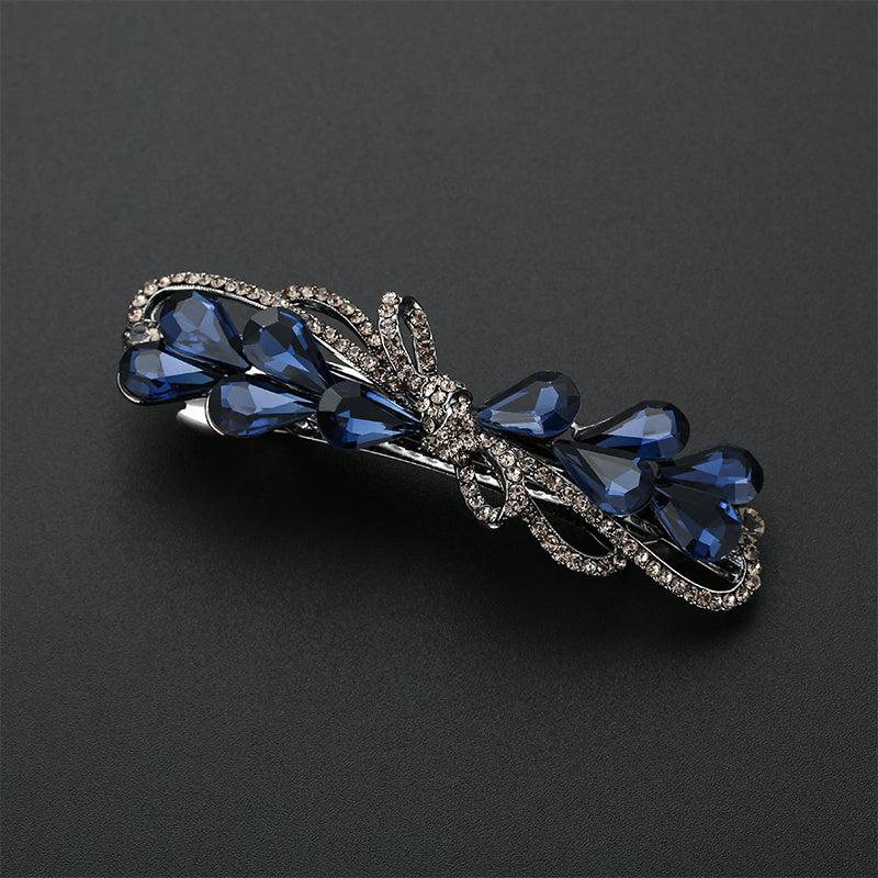 Colorful Crystal Hair Clip Retro Barrette Hairpin Hair Accessories