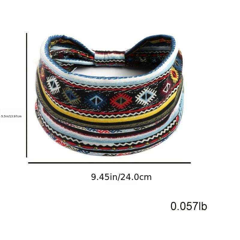 Wide Wicking Headband Sports Hair Hijab Yoga Elastic Exercise Headband