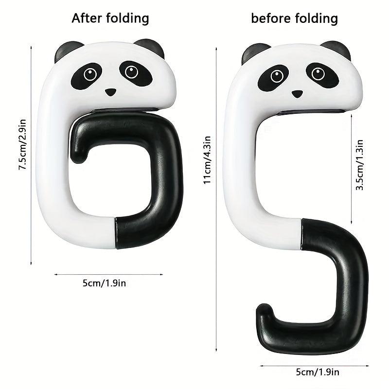 Cute Animal Adhesive Hooks for Coats, Hats, Towels - Set of 4
