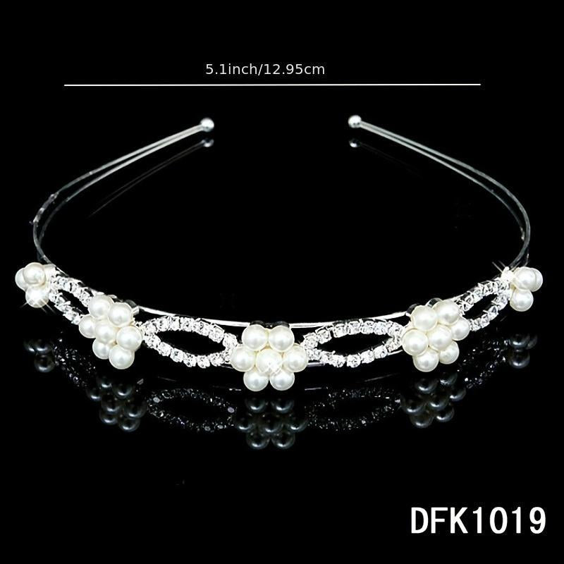 Rhinestone Wedding Headband Bridal Tiara Wedding Headpiece Bride Accessory