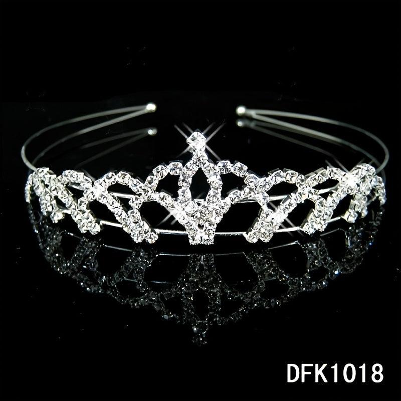 Rhinestone Wedding Headband Bridal Tiara Wedding Headpiece Bride Accessory