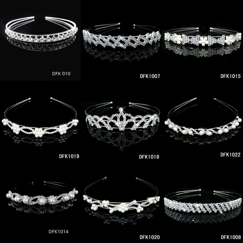 Rhinestone Wedding Headband Bridal Tiara Wedding Headpiece Bride Accessory