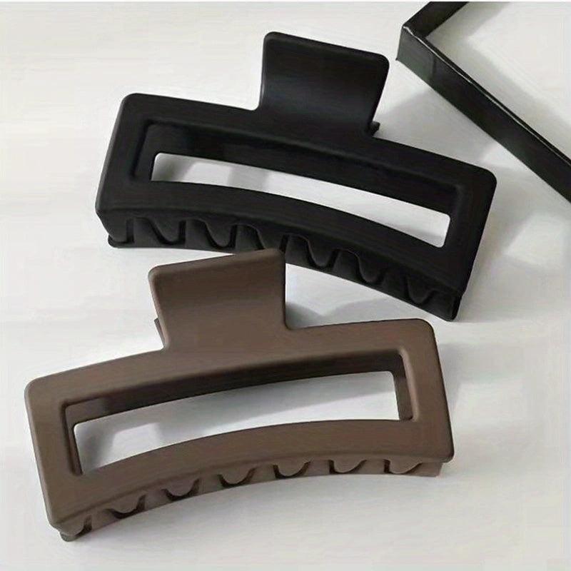 Matte Hair Claw Clip Strong Hold Grip Hair Jaw Clip