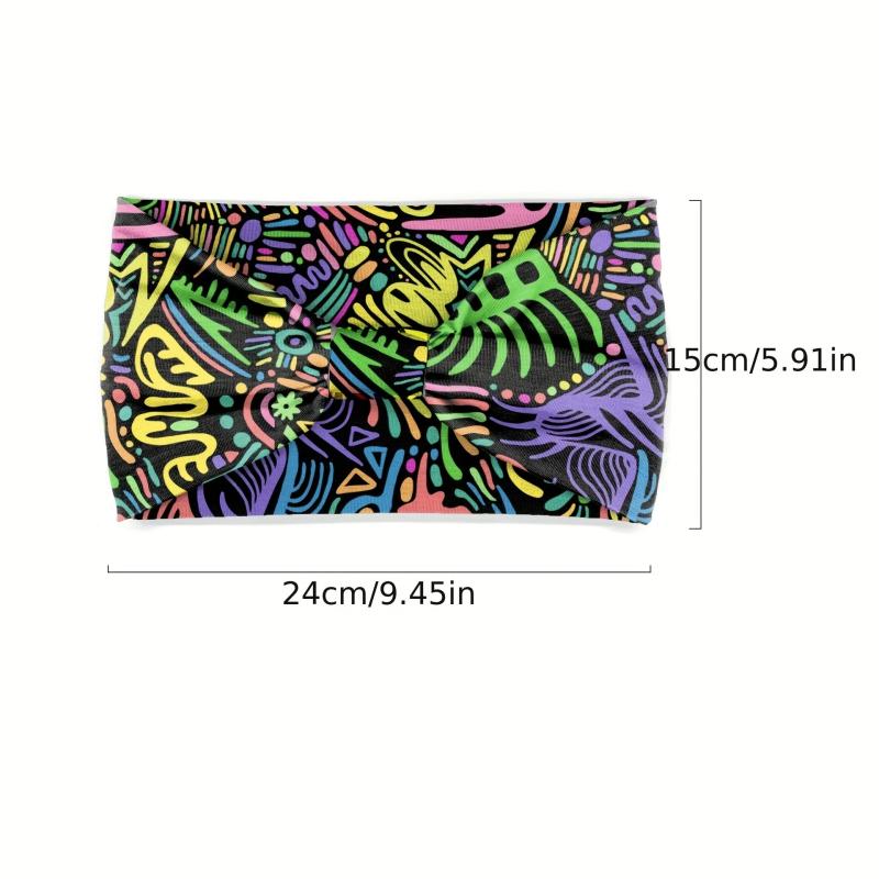 Bohemian Headband High Elasticity Women's Sports Yoga Headband