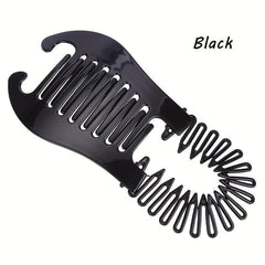 Frosted Hair Clip Banana Clip Side Hair Comb Styling Tool