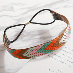 Boho Style Hair Band Headwear Woven Headband