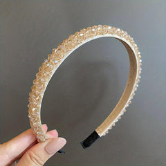 Crystal Beaded Headband Hair Accessories For Women