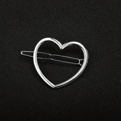 Heart Hair Clip For Side Hair Bangs Braids Girls Accessories