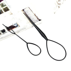 Hair Braiding Tool Hair Tie Accessories DIY Hair Kit Ponytail Maker