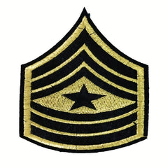 Golden Embroidery Sticker Small Shoulder Seal Cloth Stickers