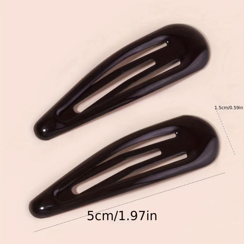 12pcs Solid Hair Clip For Women Girls Accessories
