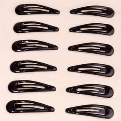 12pcs Solid Hair Clip For Women Girls Accessories