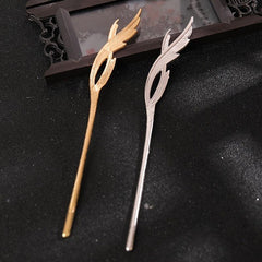 Flower Hairpin Metal Hair Pin Ancient Style Gift For Her