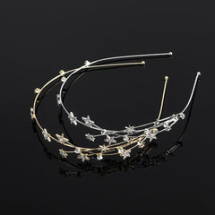Rhinestone Star Headband Hair Accessories Party Head Band