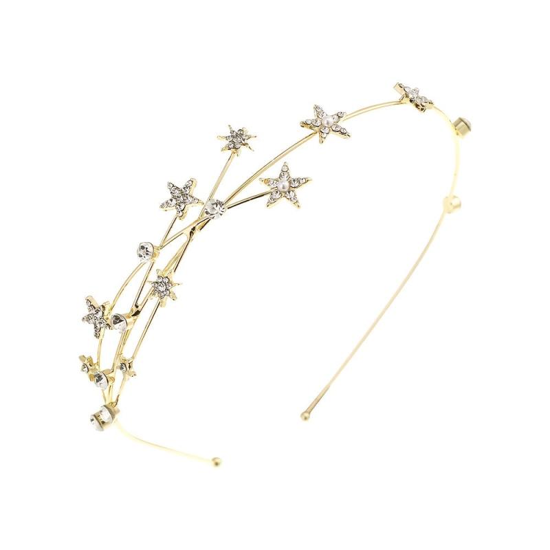 Rhinestone Star Headband Hair Accessories Party Head Band