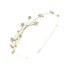 Rhinestone Star Headband Hair Accessories Party Head Band
