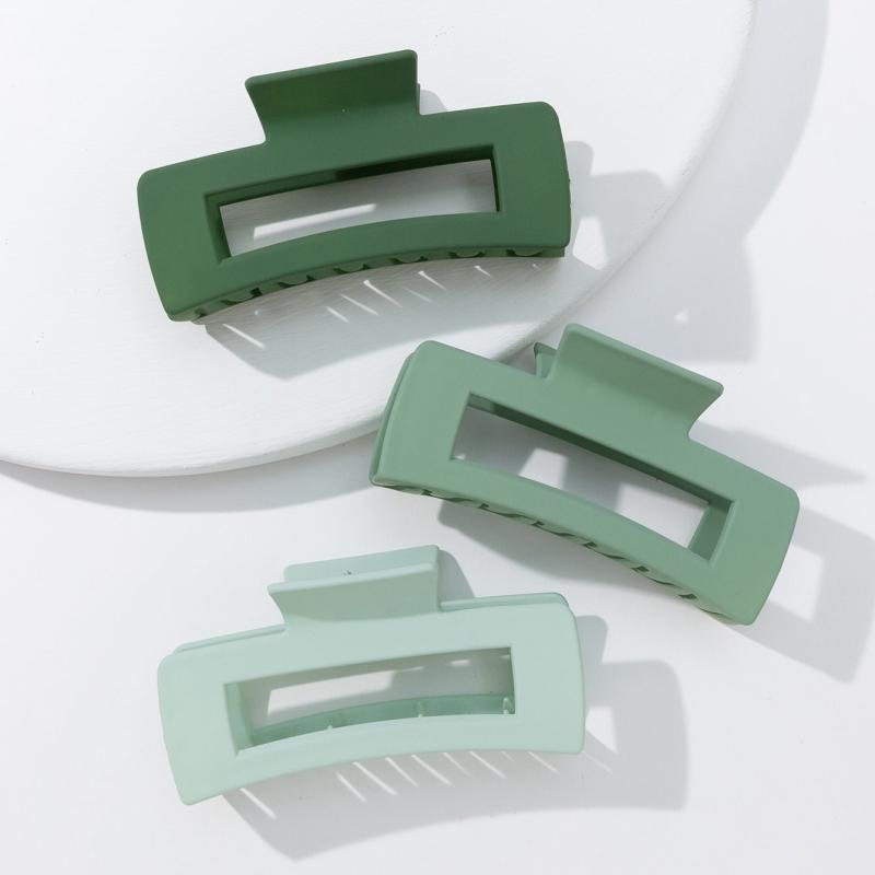 Square Hair Clip Headpiece For Girls and Women Large Hair Clip