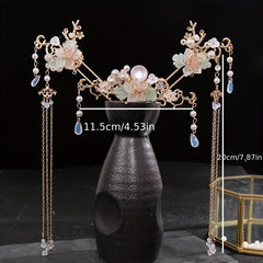 Chinese Hair Pin Hanfu Tassel Hair Pins Hairpin Set Hair Accessories