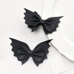 2pcs Bat Wing Hair Clip for Women Girls Halloween Party Costume