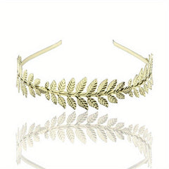 Leaf Headband Hair Hoop Baroque Bridal Jewelry Leaf Tiara Hair Accessories Gift
