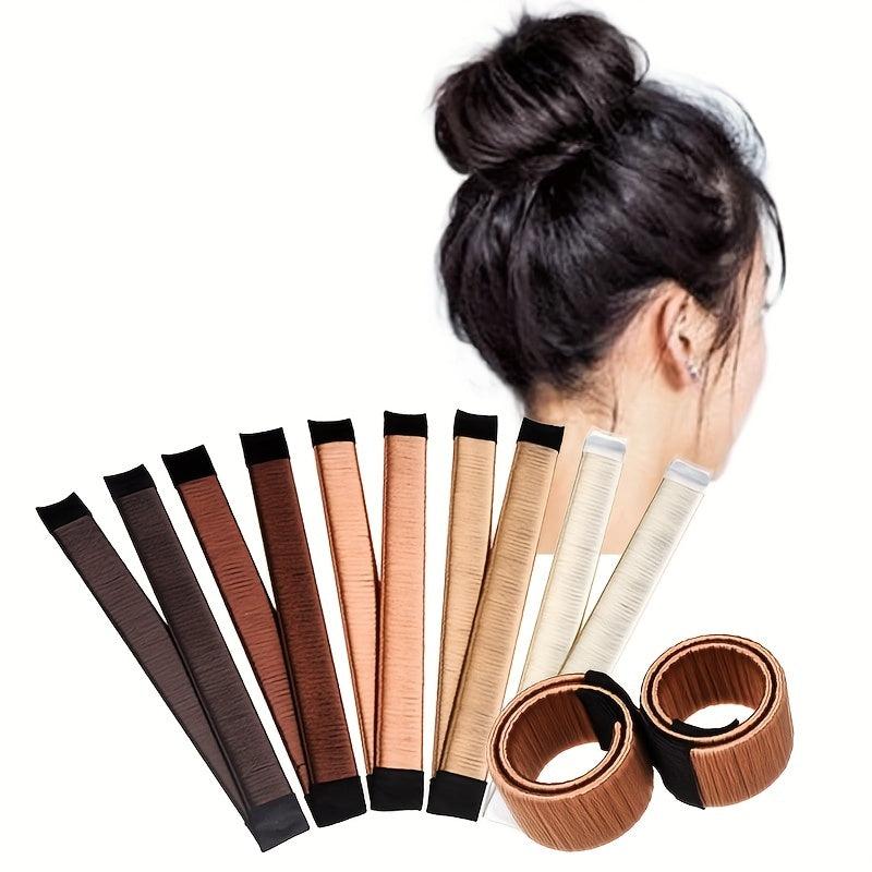 Magic Hair Bun Maker DIY Hair Styling Tool Synthetic Bun Seamless Headband