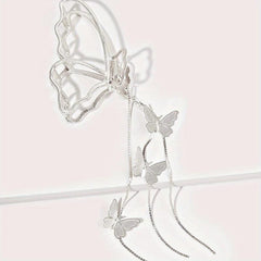 Golden Tassel Hair Claw Accessory for Women Girls