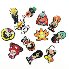 12pcs Anime Cartoon Shoe Charms for Kids Adults Party Fav