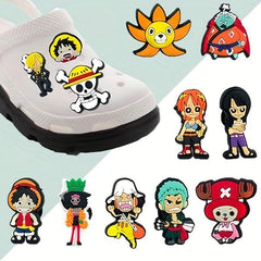 12pcs Anime Cartoon Shoe Charms for Kids Adults Party Fav