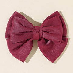 Bow Hair Clips Bowknot Barrette Headband Hairband Christmas Women Girls Headdres