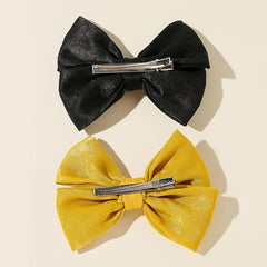 Bow Hair Clips Bowknot Barrette Headband Hairband Christmas Women Girls Headdres