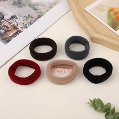 5pcs Minimalist Hair Ties Non Slip Elastic Hair Accessory