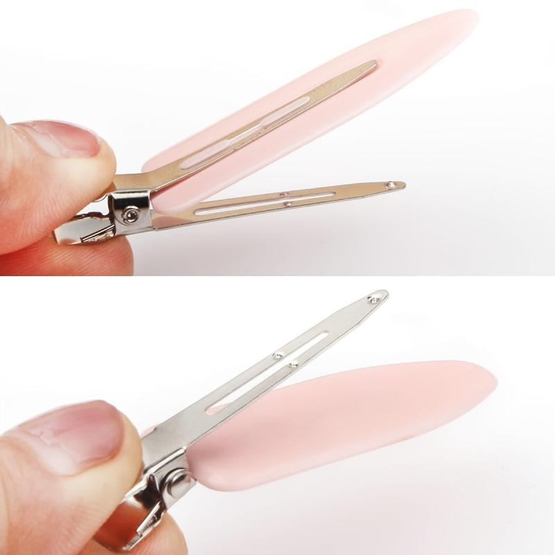 No Bend Hair Clips Curl Pin Clips No Crease Solid Hair Clips