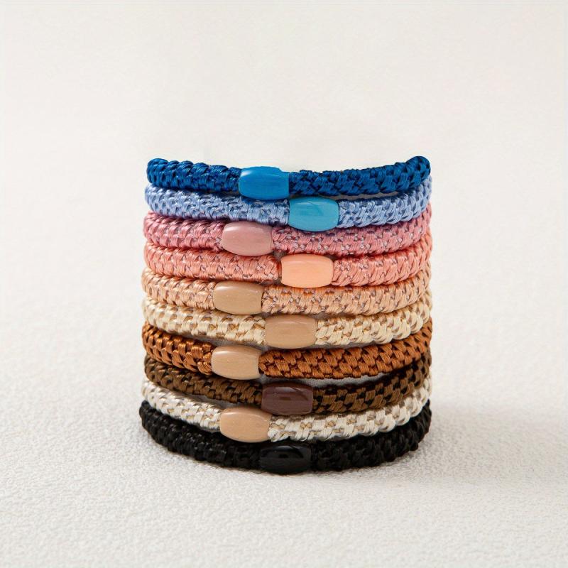 Stretchy Rubber Band Hair Tie Hair Rope Braiding Hair Tie Hair Accessory