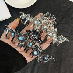 Irregular Crystal Hair Pin Hair Clips For Thick Thin Hair