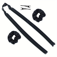 Heatless Curling Rod Headband for Long Hair - Lazy Hair Curler