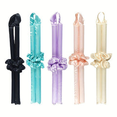 Heatless Curling Rod Headband for Long Hair - Lazy Hair Curler