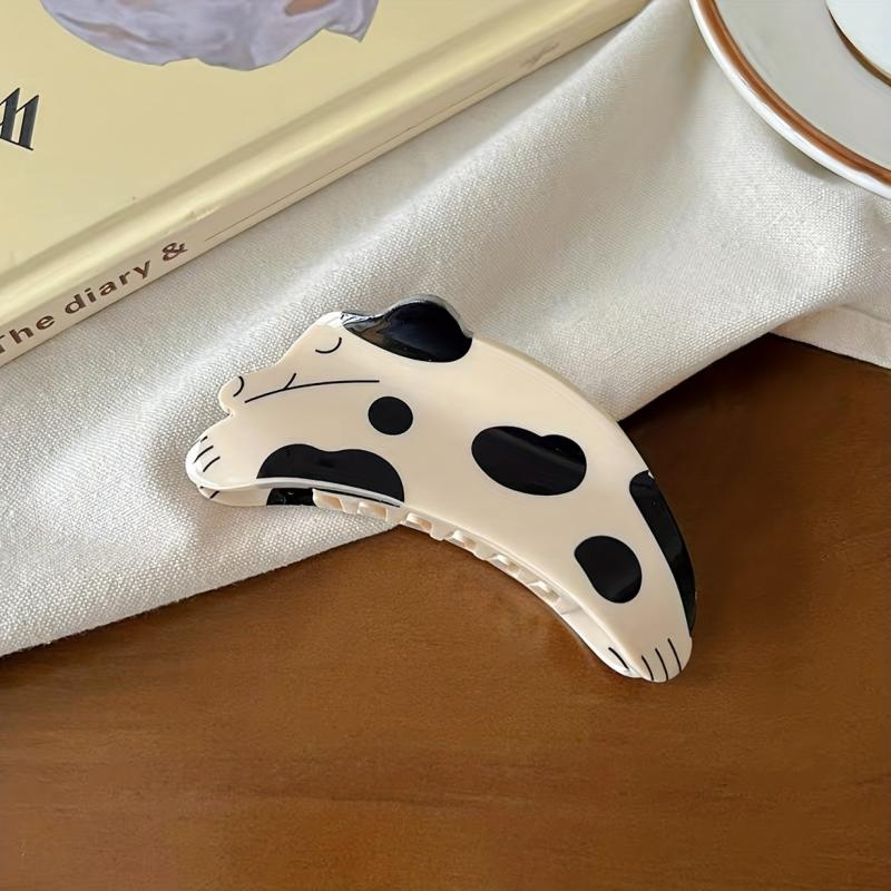 Acetate Cartoon Puppy Hair Claw Female Summer Back Head Hair Claw