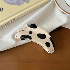 Acetate Cartoon Puppy Hair Claw Female Summer Back Head Hair Claw