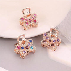 3pcs Rhinestone Hair Claw Butterfly Heart Hair Accessories