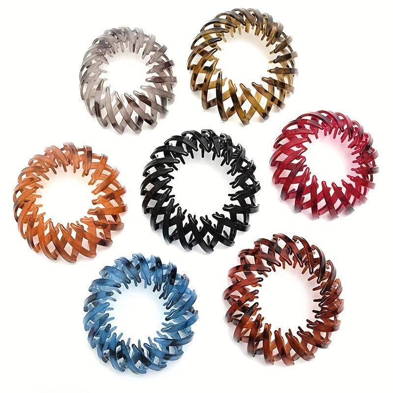 Bird Nest Hair Clips Hair Bun Ponytail Holder Styling Tool for Women Girls