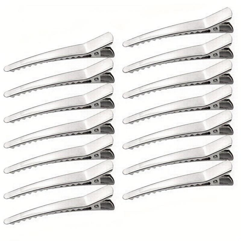50 Packs 5.99 cm Metal Duck Billed Hair Clips for Women Girls Hairdresser