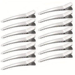50 Packs 5.99 cm Metal Duck Billed Hair Clips for Women Girls Hairdresser